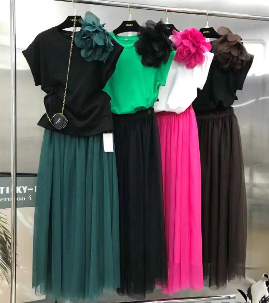 Summer Clothing Women Sale - 2025 Yaz İki Parçalı Elbise Takımı