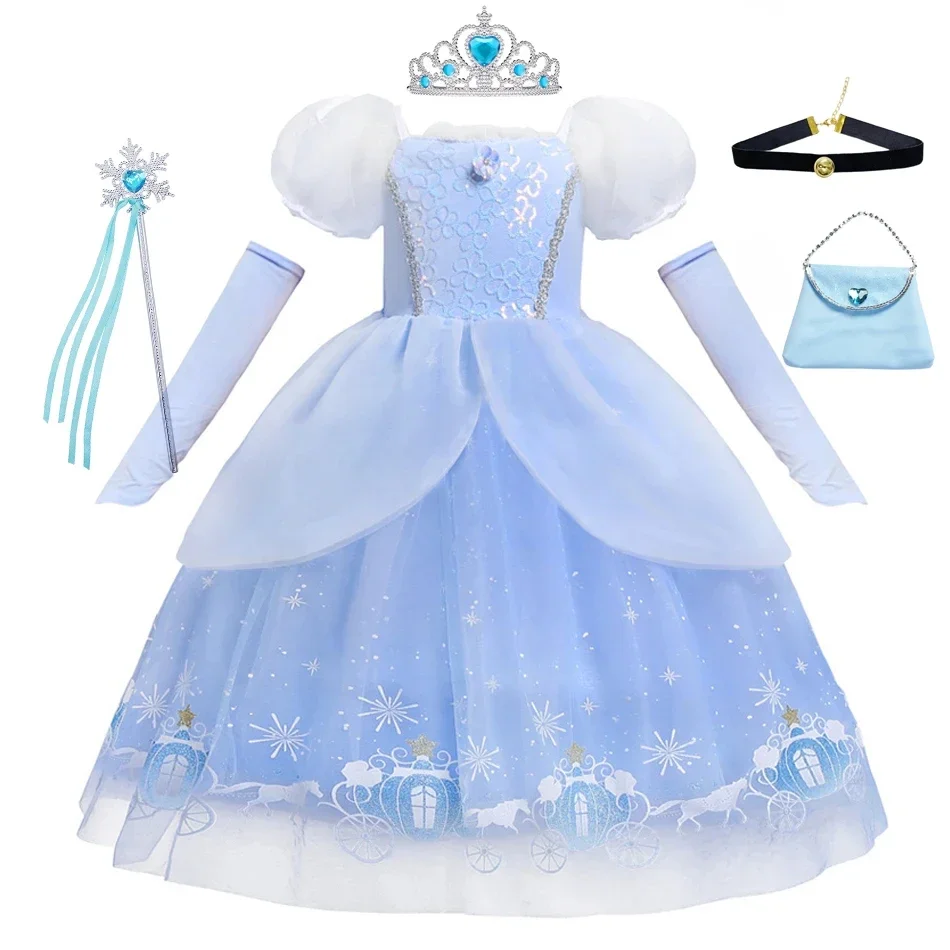 Summer Clothing For Kids Girls - Külkedisi Prenses Cosplay Elbise Kız Çocuklar