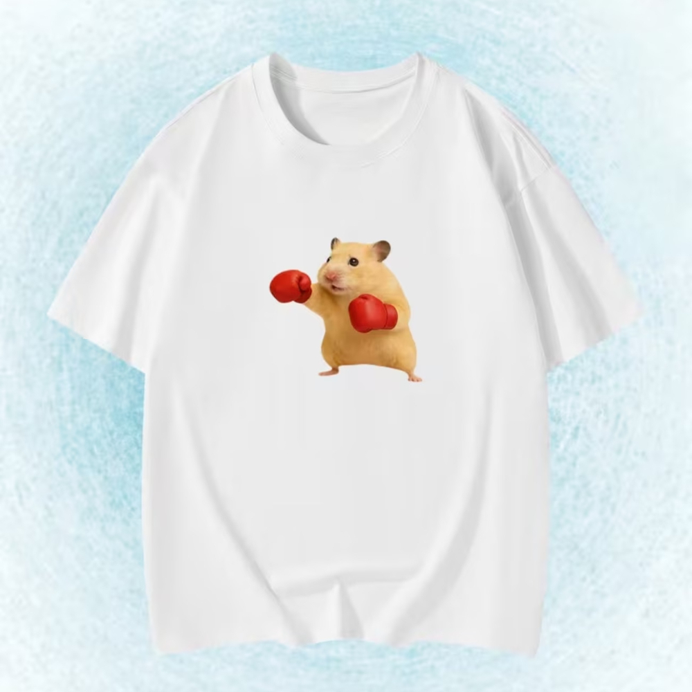 Summer Clothing Baby - Yazlık Erkek Kız Meme Komik Hamster