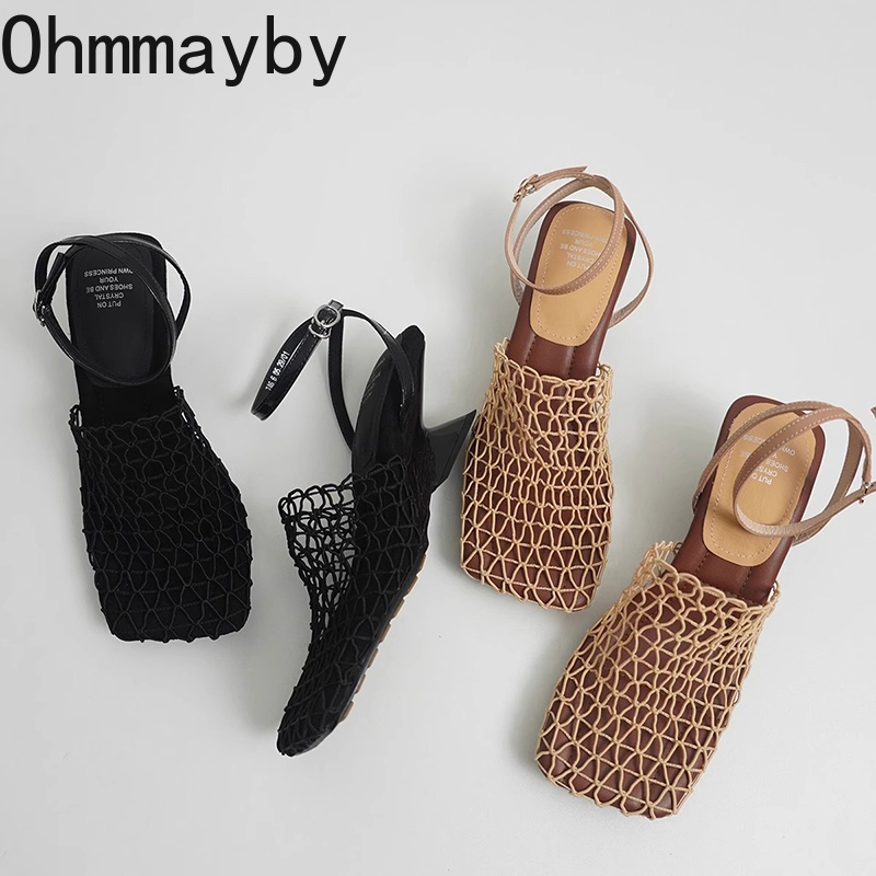Summer Clothing Stores - Tasarımcı Lüks Hollow Out Kadın Sandalet