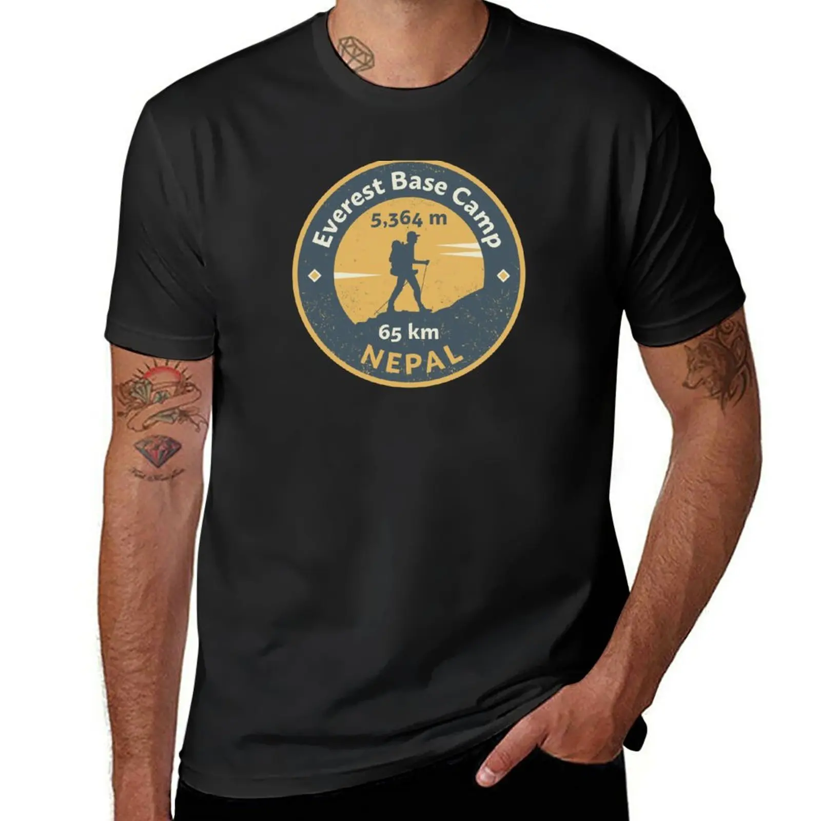 Summer Everest Clothing - Crewneck kısa kollu T shirt yaz