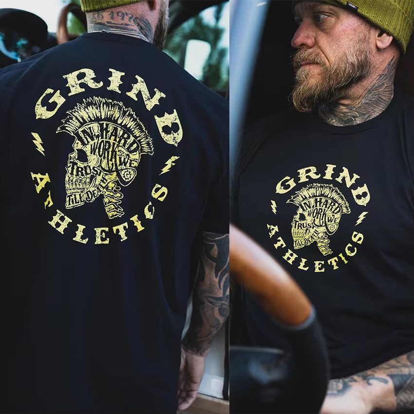 Summer Clothing Essentials Men - Pop Gym Tişört Erkek Tişörtleri Oversize