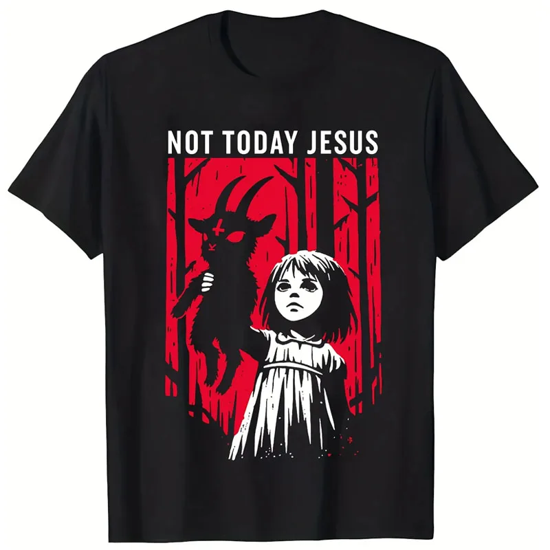 Summer Goth Clothing - Erkek Gotik Grafik Baskılı Tişört -