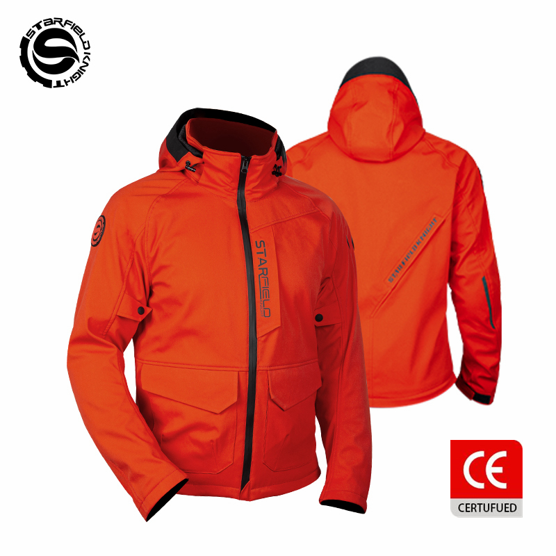 Summer Clothing Motorcycle - SFK Turuncu Motosiklet Ceket Erkek Kadın