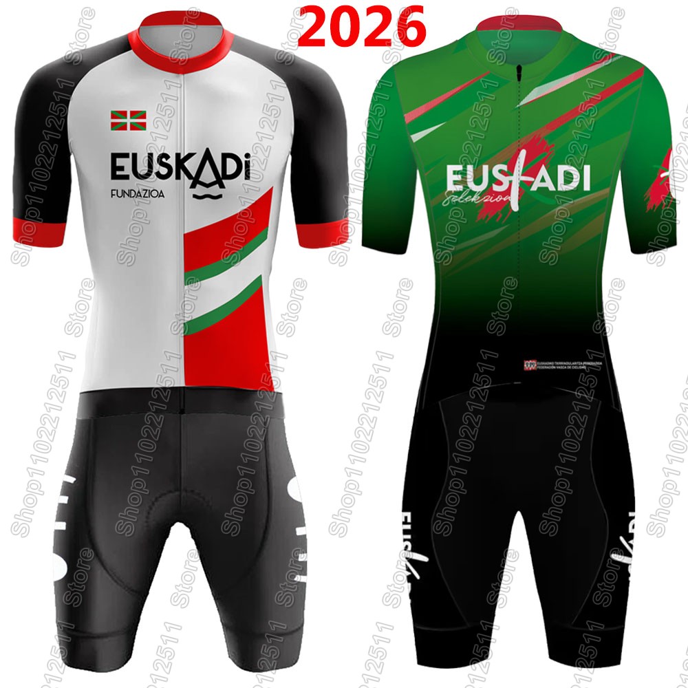 Summer Clothing Men Sale - Euskadi Takımı Bisiklet Forması 2026 Seti