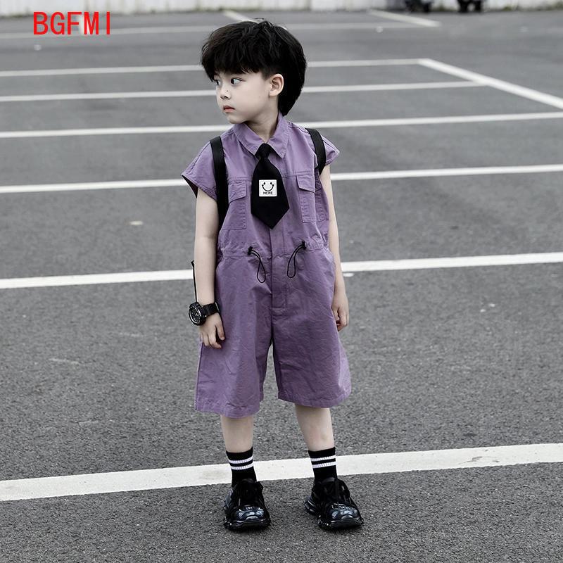 Summer Clothing Baby - Çocuklar Yaz Şort Tulum Capri Erkek