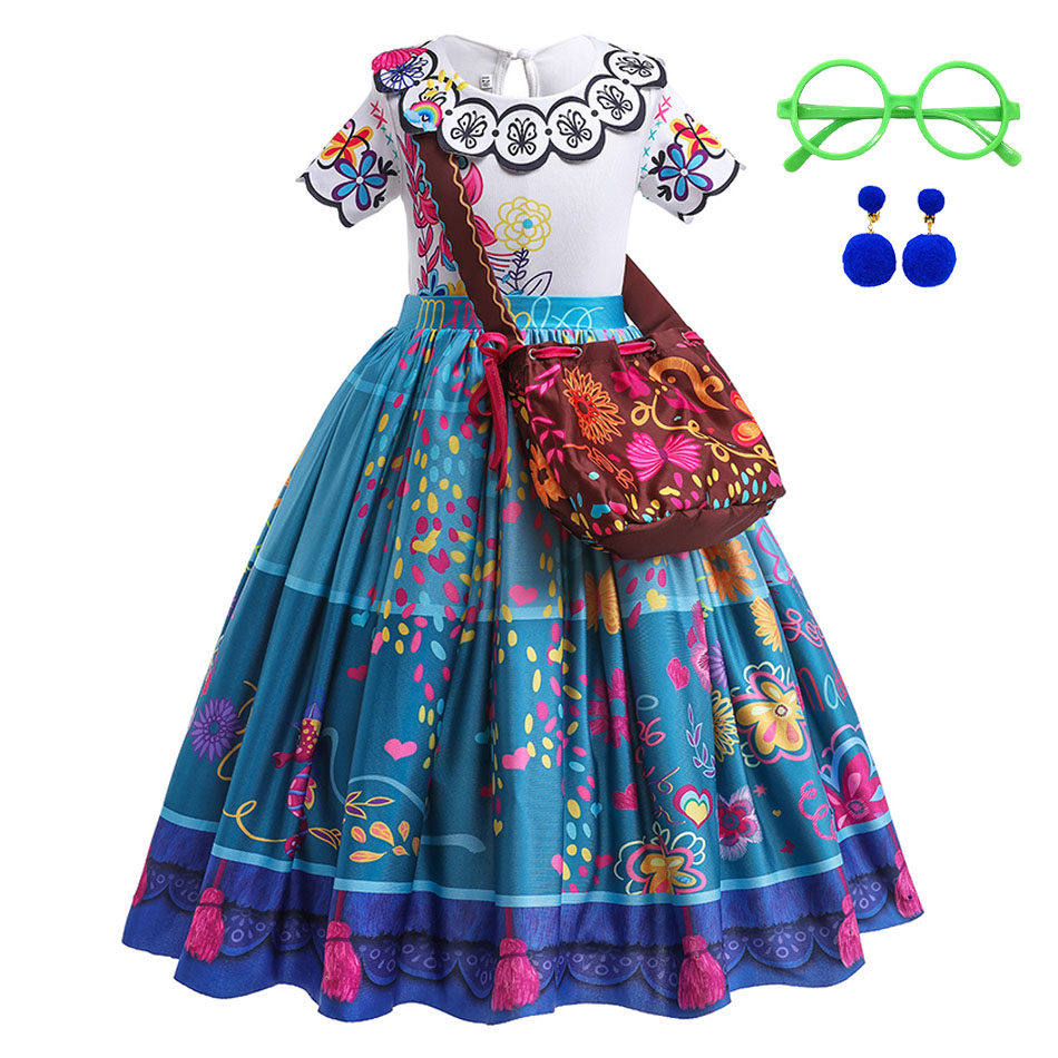 Summer Clothing For Kids Girls - Kız Prenses Kostüm Çocuk Encanto Cadılar