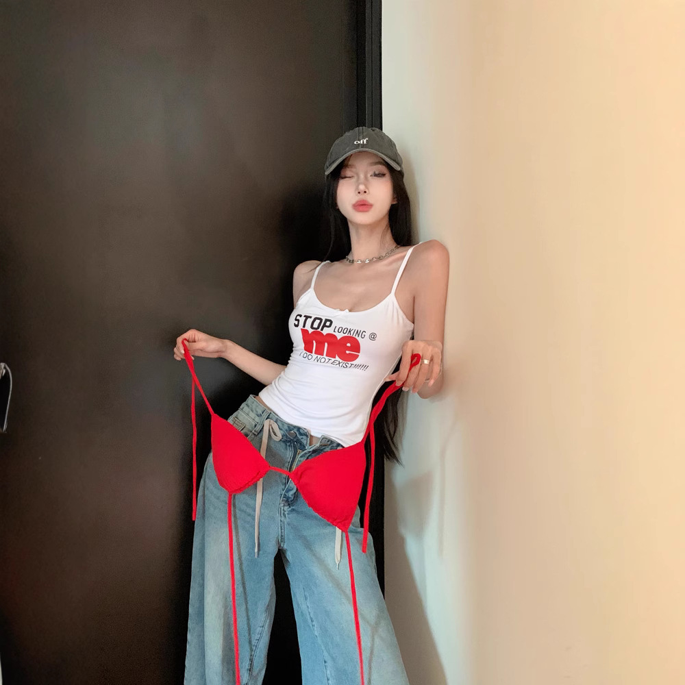 Summer Clothing Pinterest - Kadınlar için Bra Crop Top Kadınlar