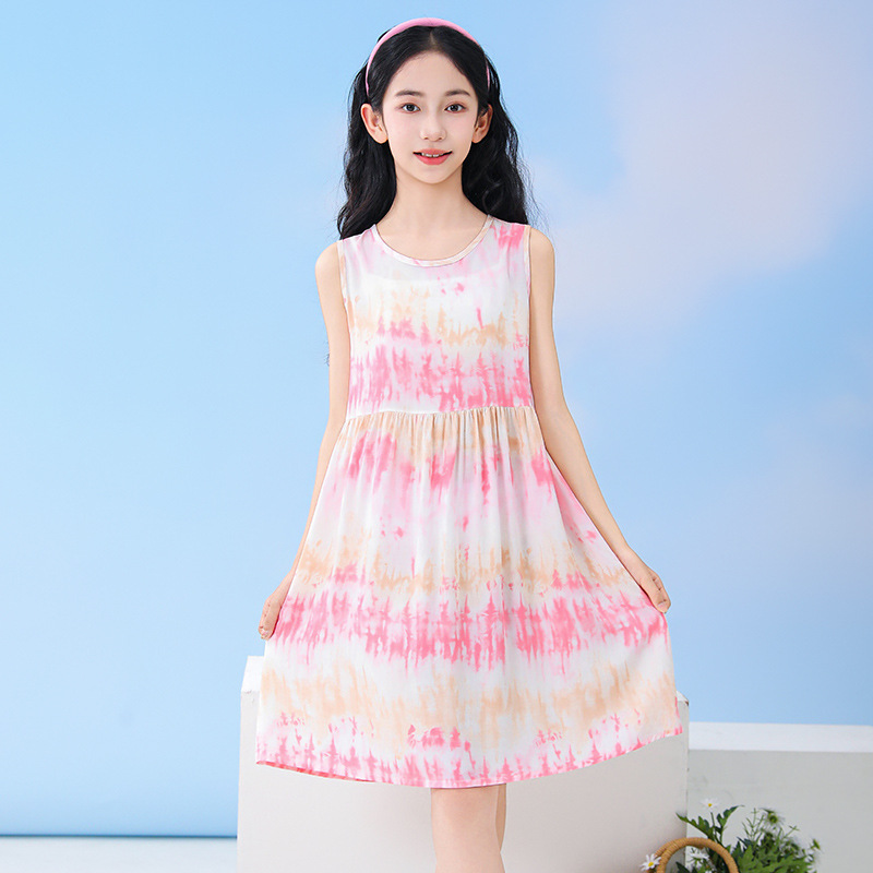 Summer Clothing For Teen Girls - Yazlık Kolsuz Genç Kız Plaj Elbiseleri