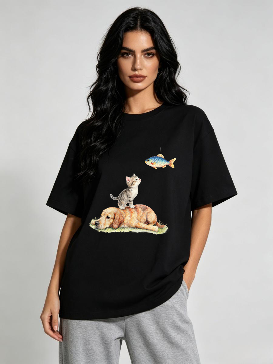 Summer Clothing Reviews - Tişörtler İnce Modal Yuvarlak Minimalist Günlük