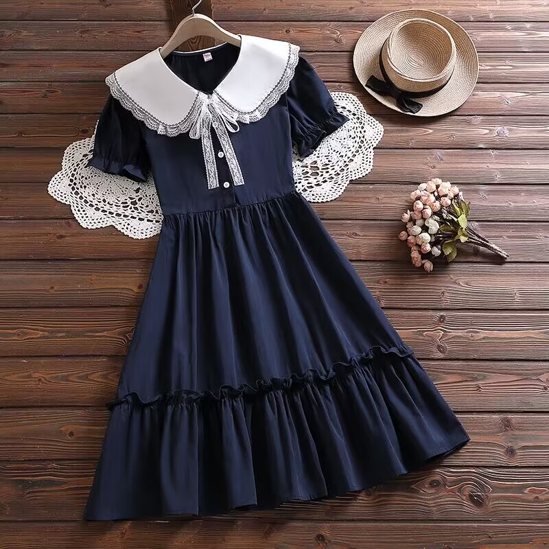 Summer Clothing For Teen Girls - 2026 yaz Yeni retro Kız çocuk