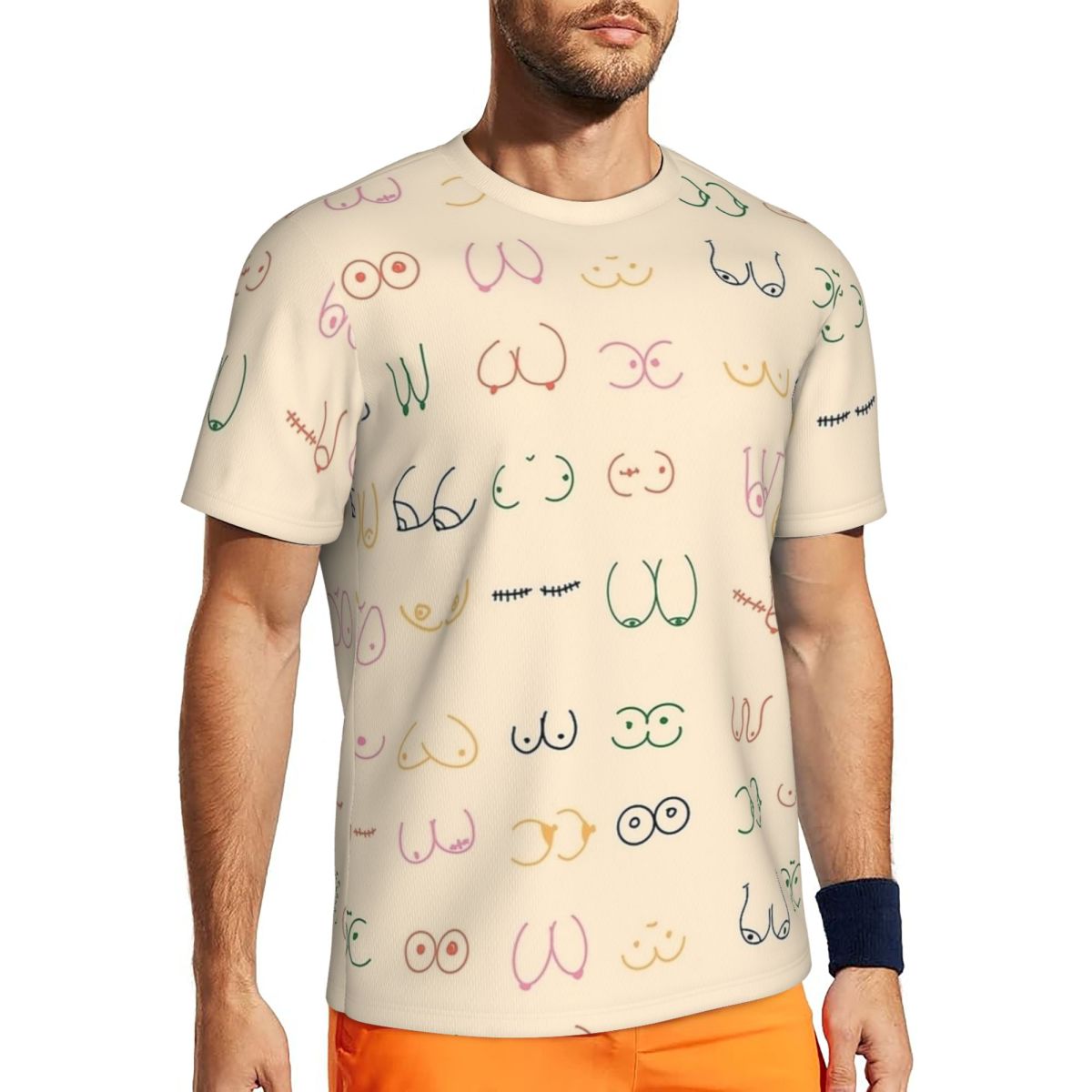 Summer Clothing Ideas Men - Erkekler İçin Spor Giyim Tişörtü Pastel