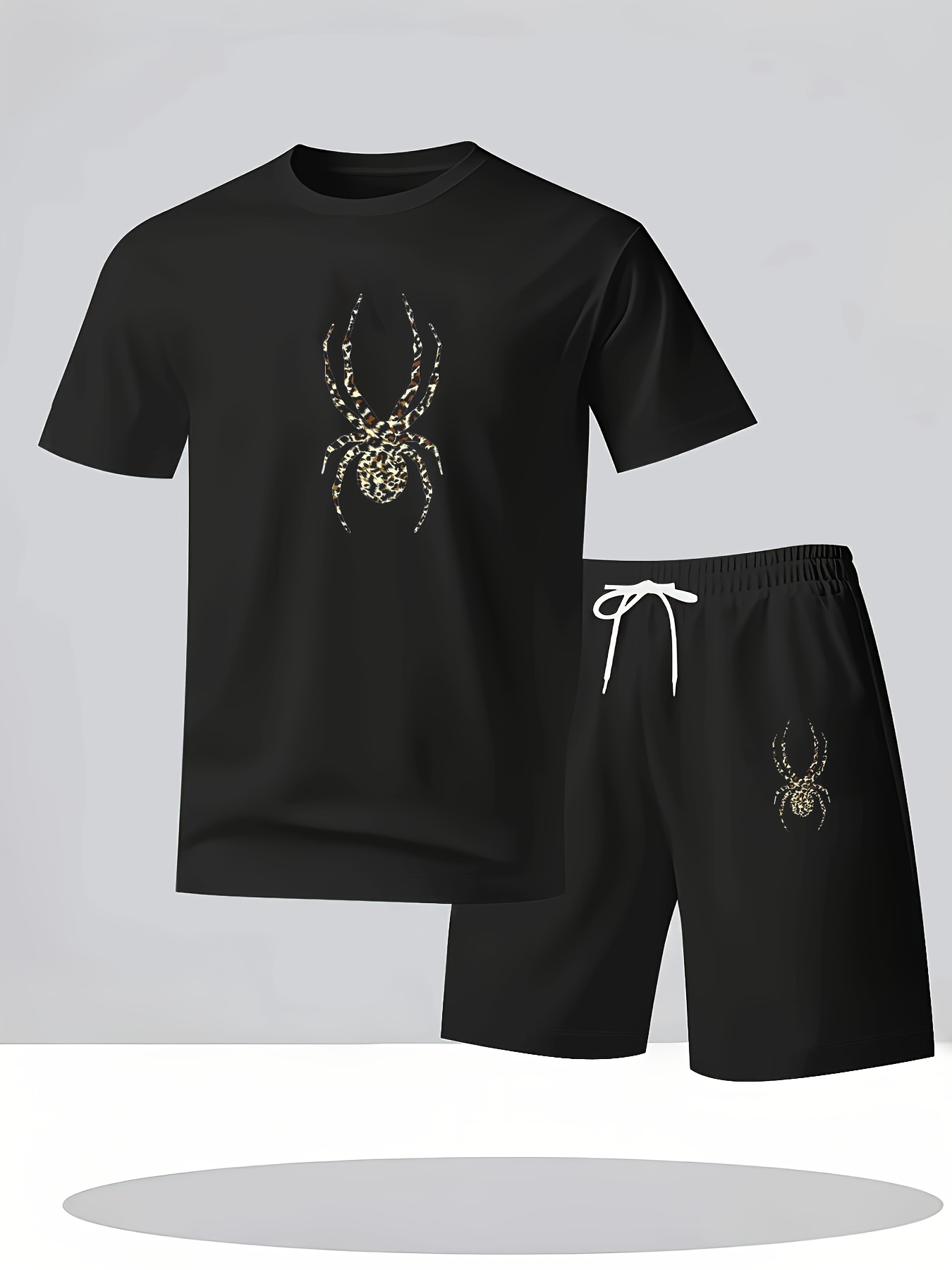 Summer Quotes - Spider Erkek 2 Parçalı Harfli Baskılı