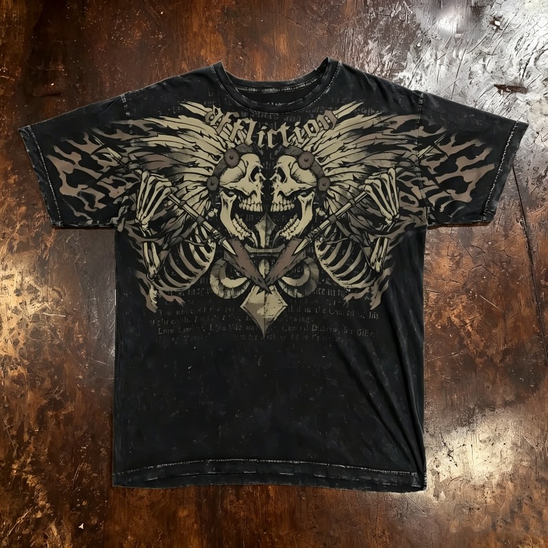Summer Goth Clothing - Avrupa ve Amerikan Erkek Yazlık Yeni