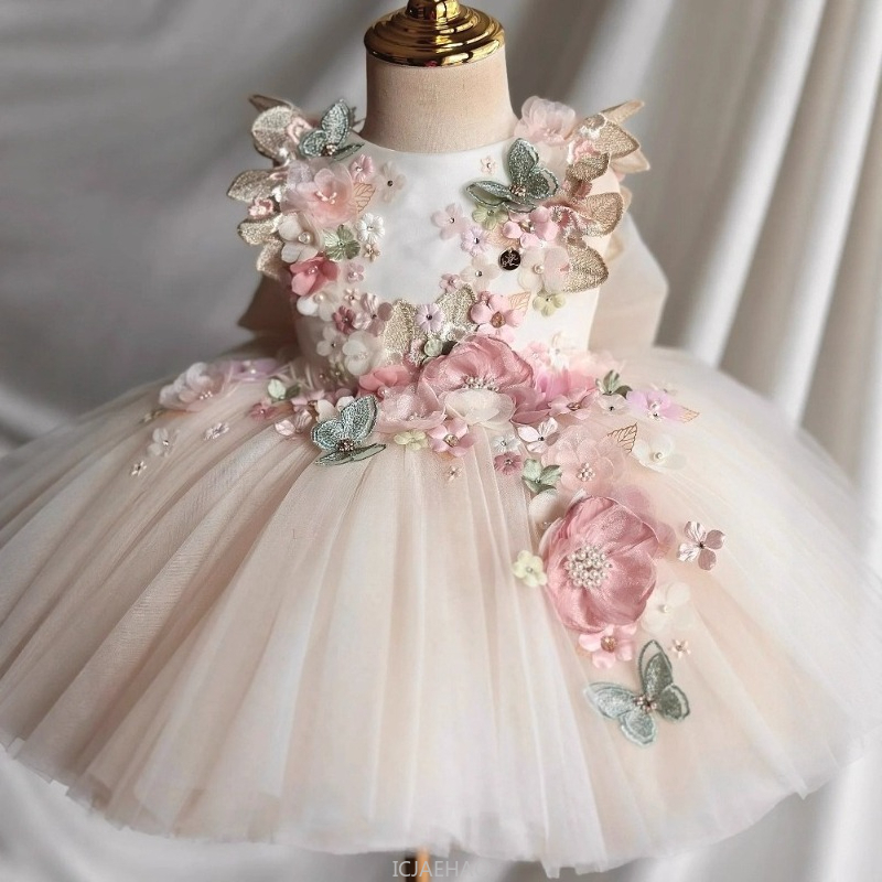 Summer Clothing Baby - Düğün elbisesi Yaz Çocuk Kız İlk