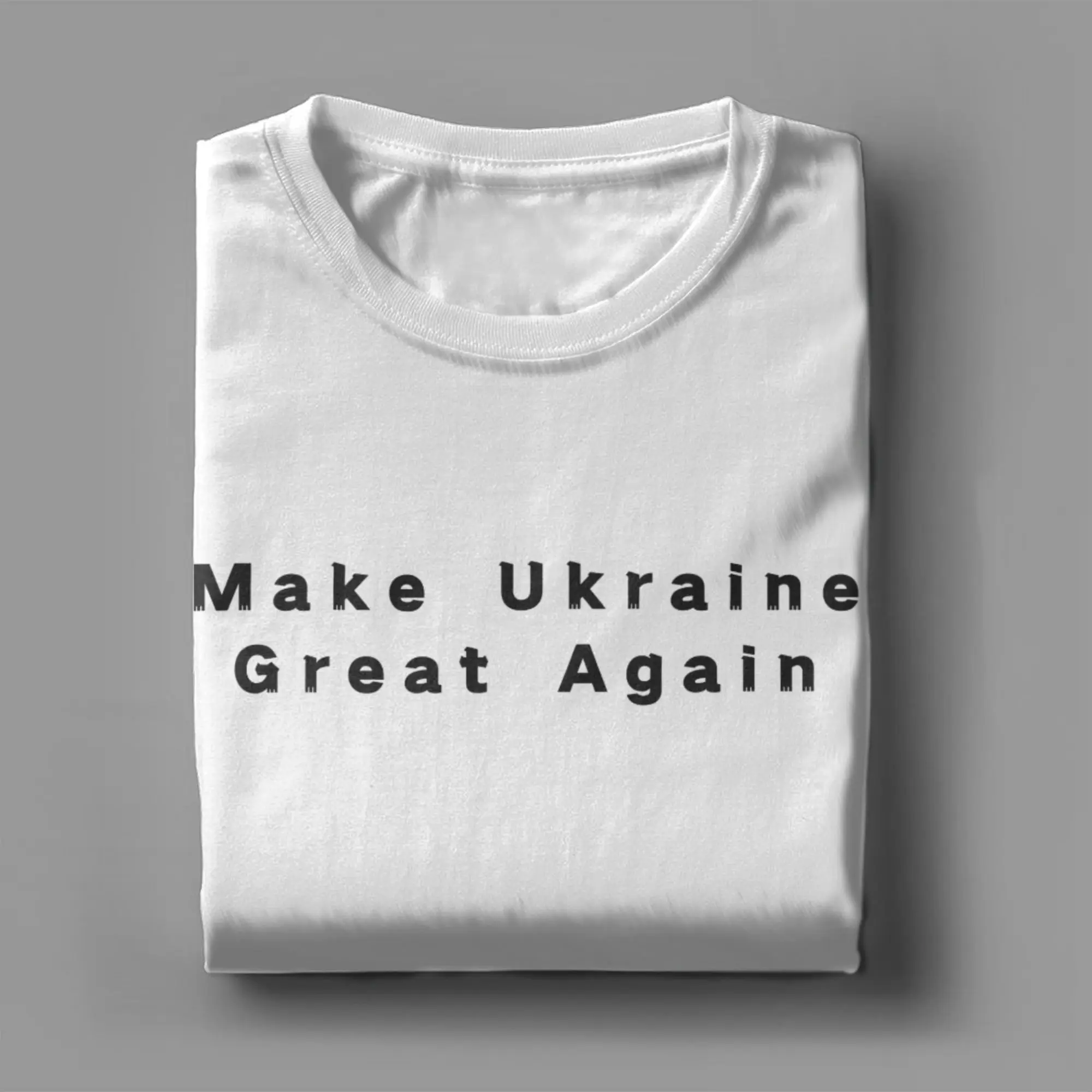 Summer Clothing Ideas Men - MUGA Ukrayna'yı Yeniden Büyük Yap T-Shirt