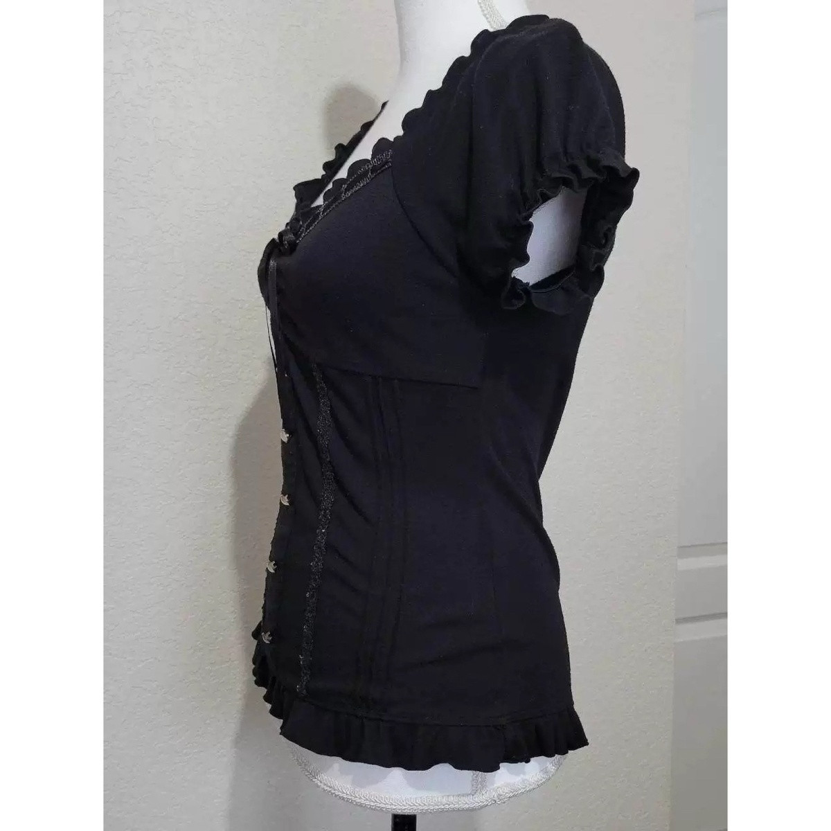 Japon 2000 s Y2k Punk Gömlek V - Summer Goth Clothing incelemesi ve fiyatı