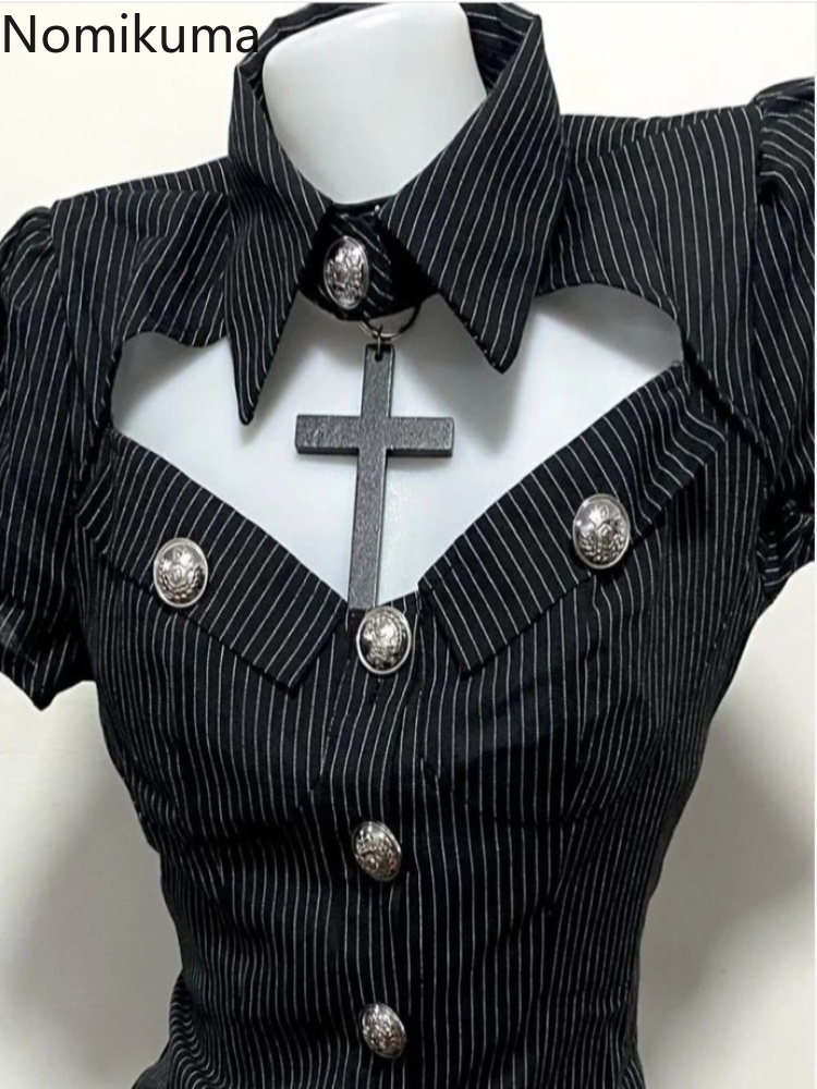 Goth İki Parçalı Setler kadın  - Summer Goth Clothing incelemesi ve fiyatı