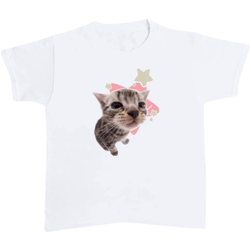 Harajuku Kedi Perisi Kadın Mod - Summer Clothing Reviews incelemesi ve fiyatı