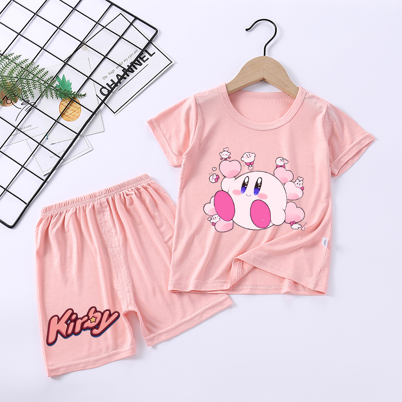 Yeni Kirbys Kız Pijama Kawaii  - Summer Clothing Baby incelemesi ve fiyatı