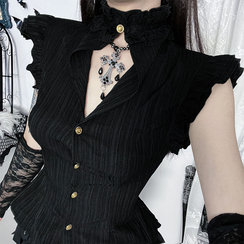 Goth Dark 90'lar Grunge Tek Gö - Summer Goth Clothing incelemesi ve fiyatı
