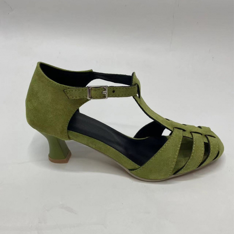 Kadın Yeşil Süet Kitten Topukl - Summer Clothing Stores incelemesi ve fiyatı