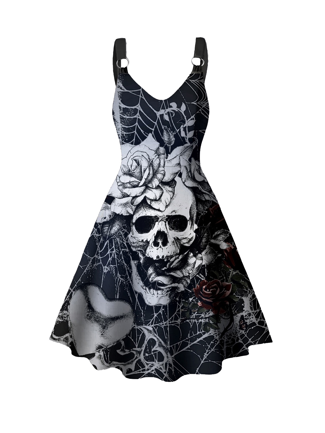 Büyük Beden Gotik Punk Elbise  - Summer Goth Clothing incelemesi ve fiyatı