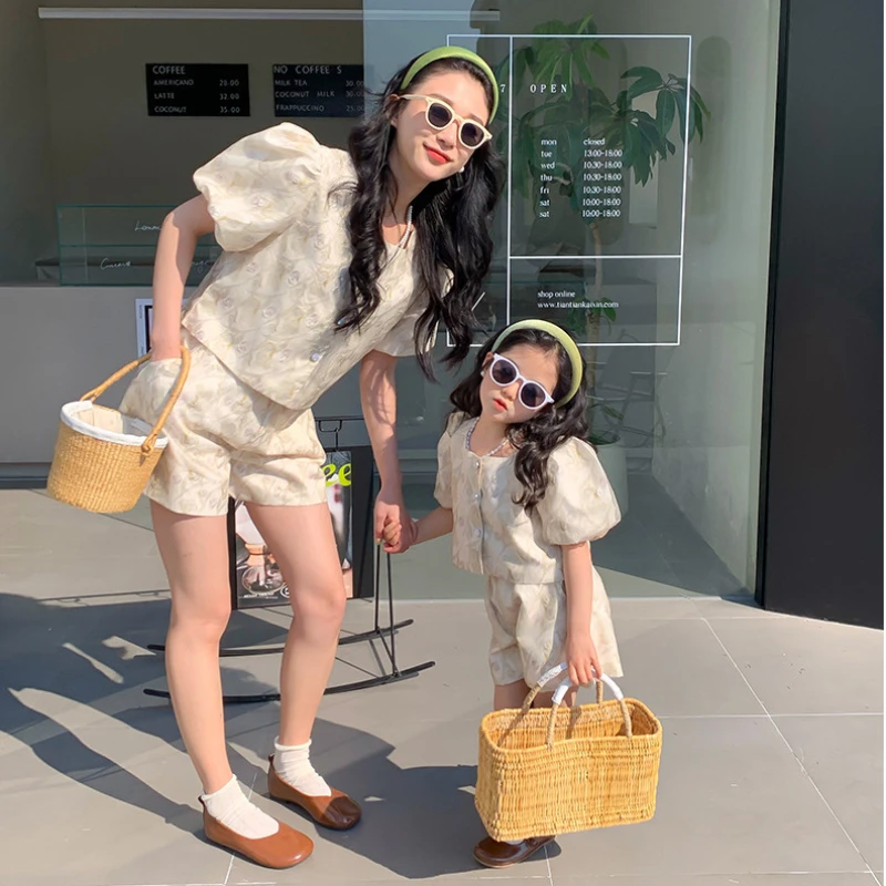 Anne ve kızı eşit setleri giys - Summer Clothing Baby incelemesi ve fiyatı