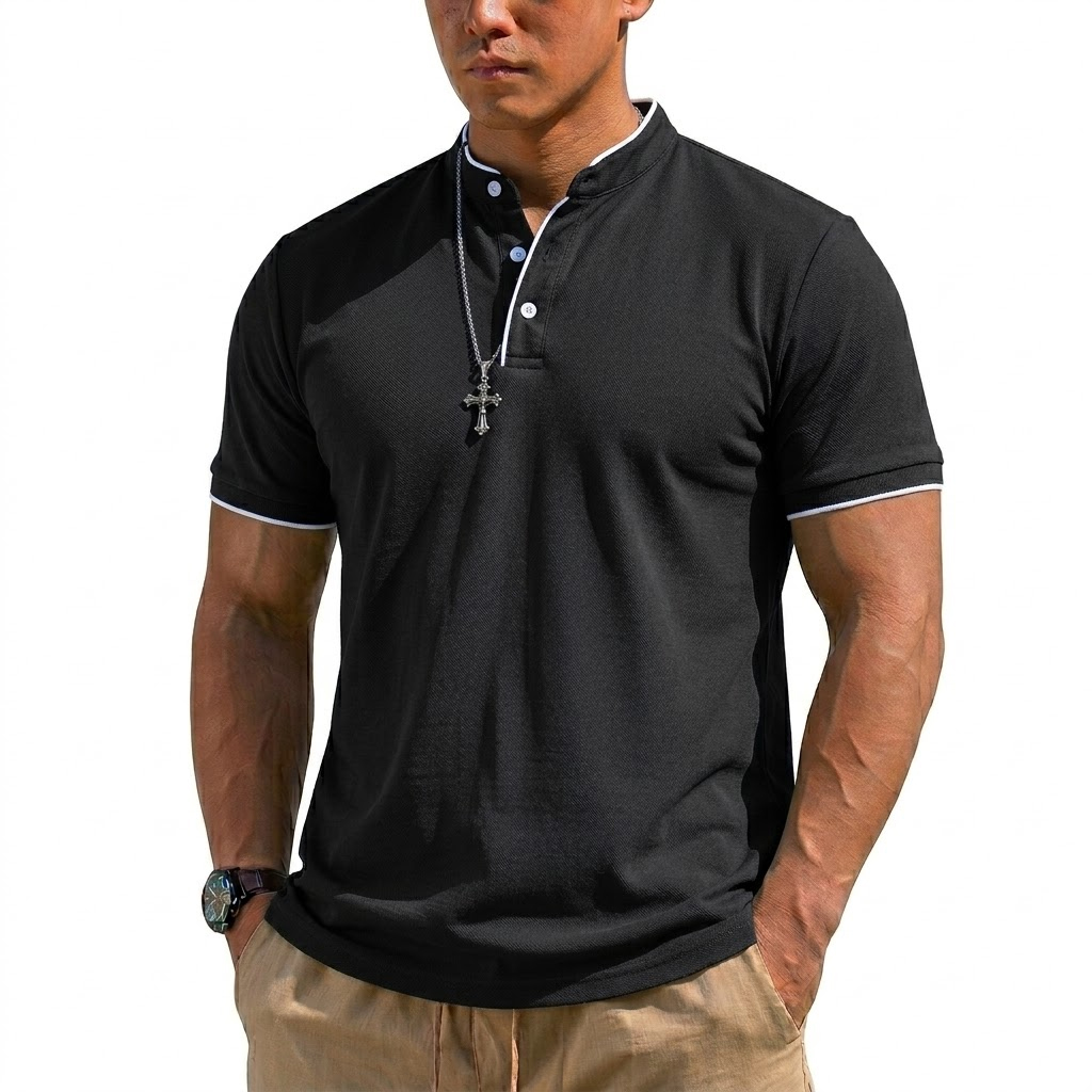 Yazlık Kısa Kollu Henley Gömle - Summer Clothing Essentials incelemesi ve fiyatı