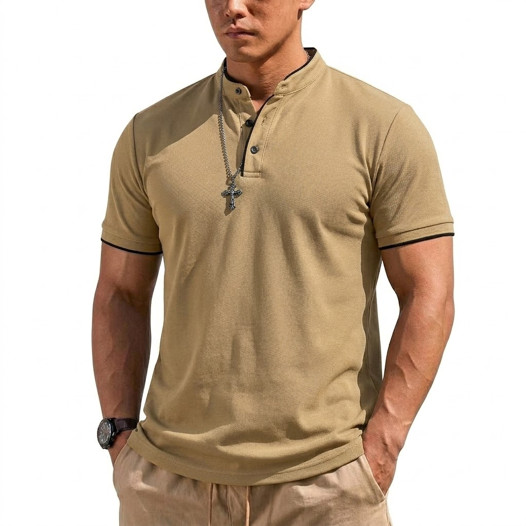 Yazlık Kısa Kollu Henley Gömle - Summer Clothing Essentials incelemesi ve fiyatı