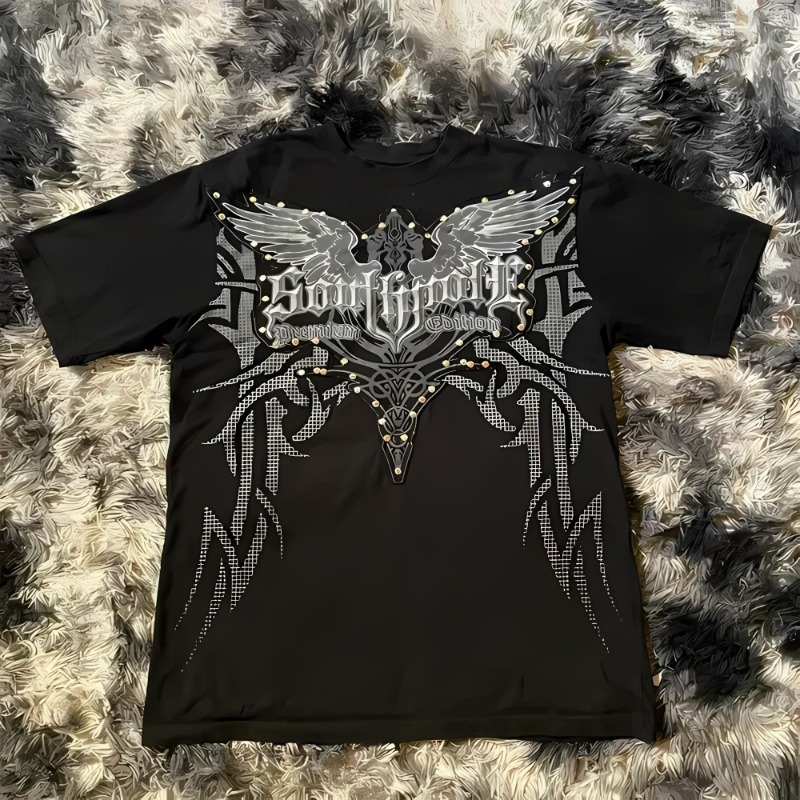 Avrupa ve Amerikan Erkek Yazlı - Summer Goth Clothing incelemesi ve fiyatı