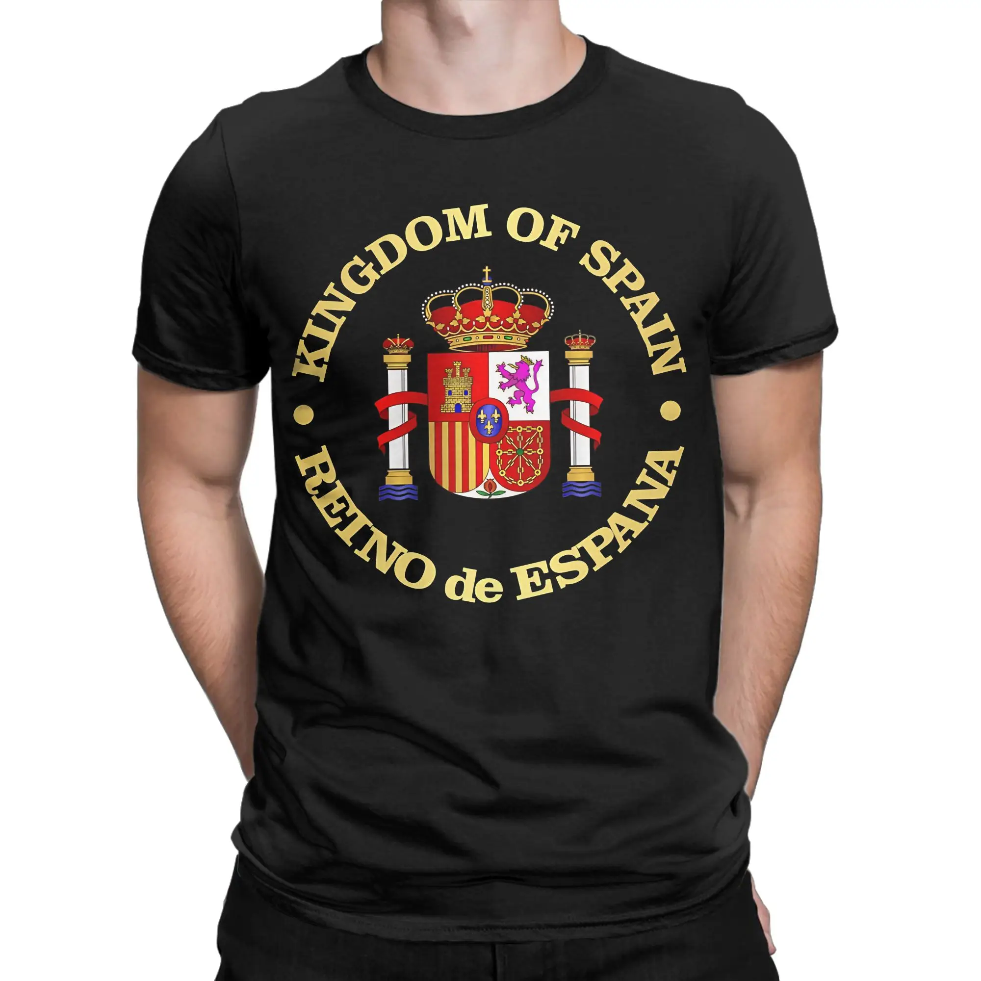 İspanya Arması T Shirt Erkek S - Summer Clothing Ideas Men incelemesi ve fiyatı