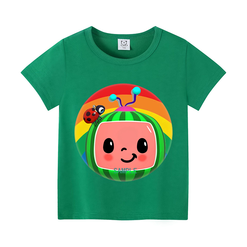 Cocomelons Bebek T-Shirt Anime - Summer Clothing Baby incelemesi ve fiyatı
