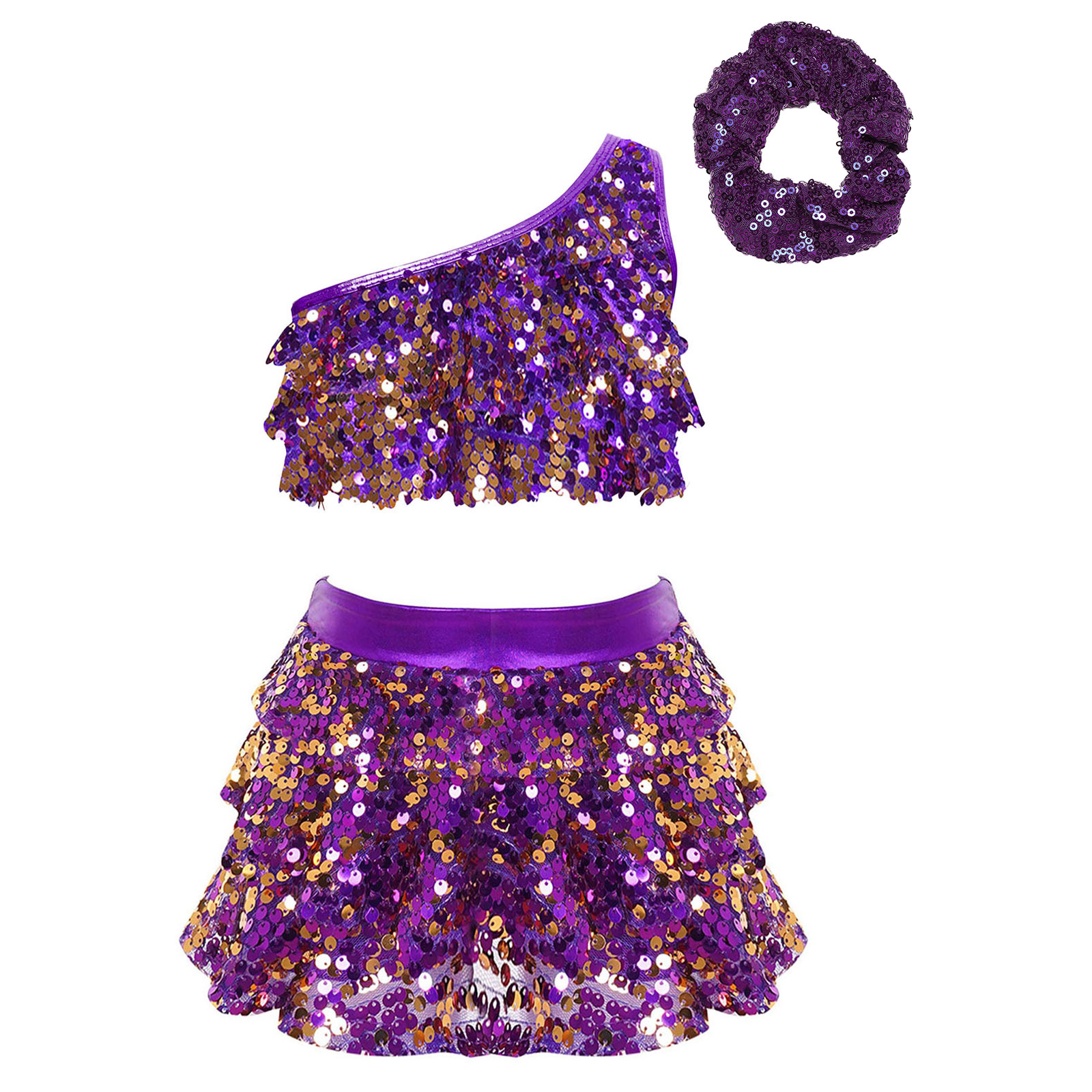 Çocuk Kız Parlak Pul Latin Caz - Summer Clothing For Kids Girls incelemesi ve fiyatı