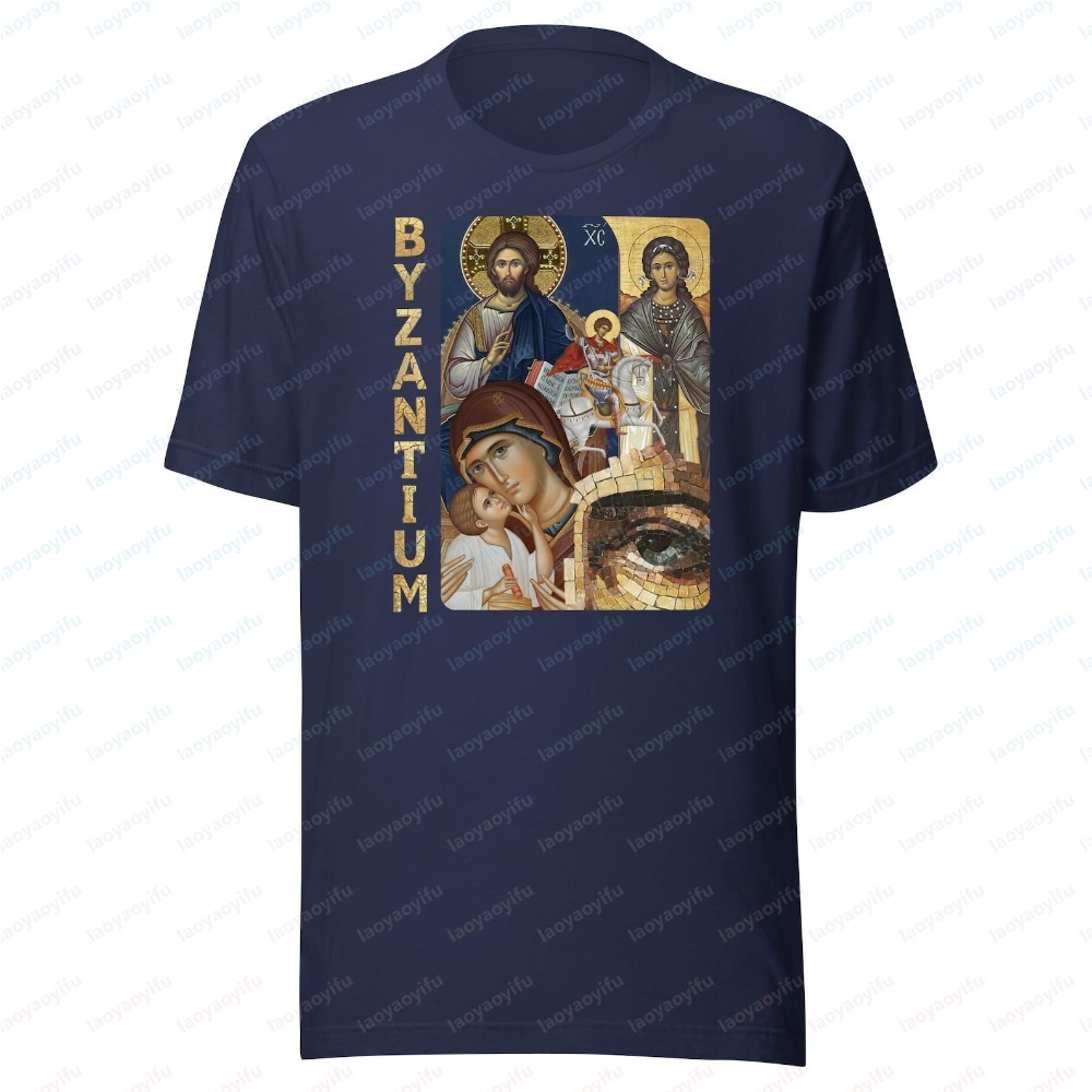 Bizans Simgesi Unisex Baskılı  - Summer Clothing Ideas Men incelemesi ve fiyatı