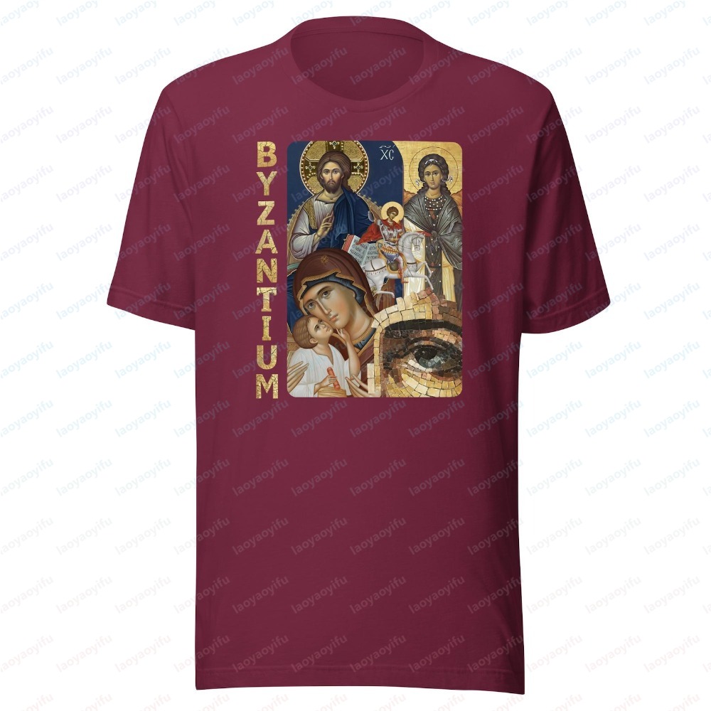 Bizans Simgesi Unisex Baskılı  - Summer Clothing Ideas Men incelemesi ve fiyatı