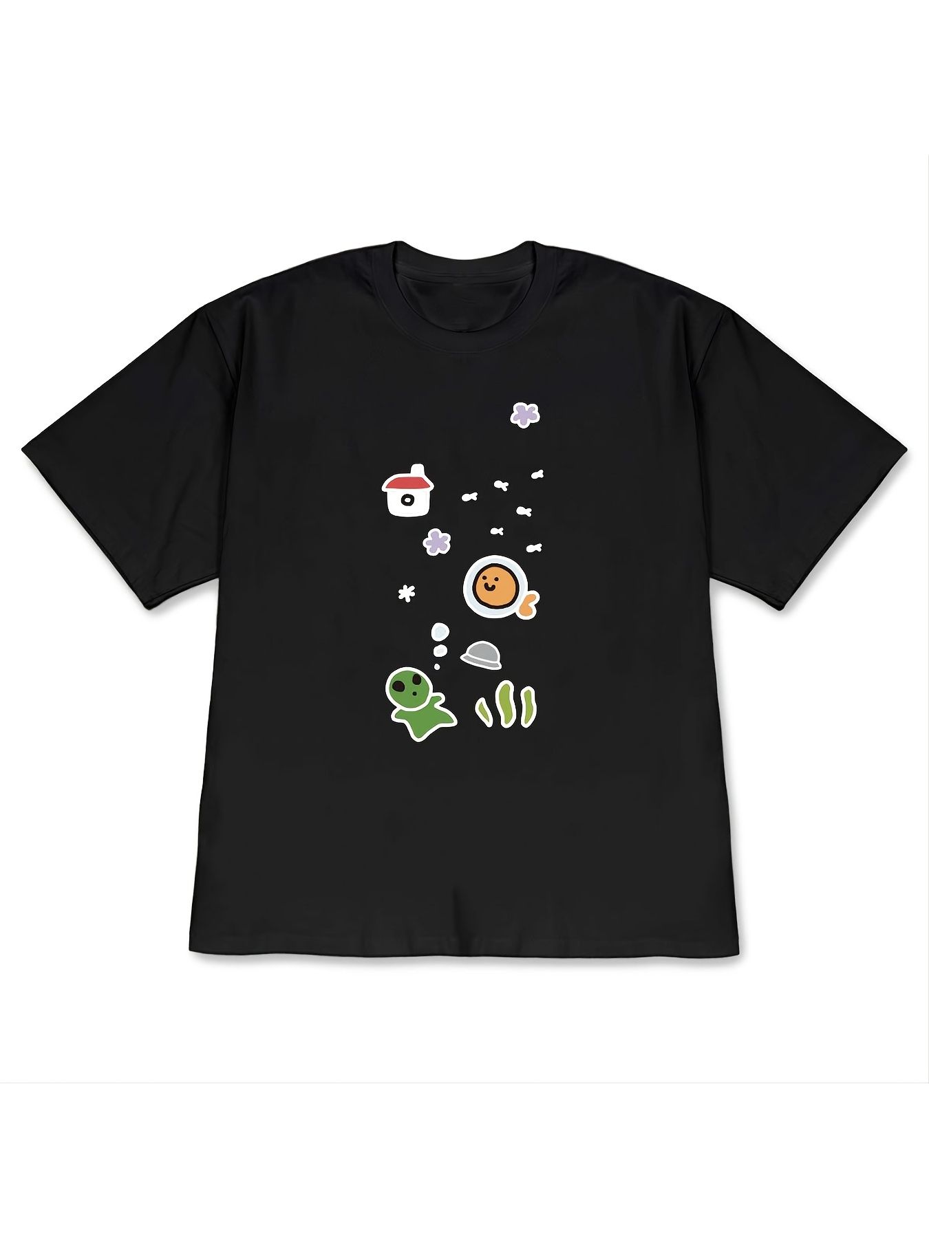 Kore El Çizimi Tarzı Tişört Se - Summer Clothing Reviews incelemesi ve fiyatı